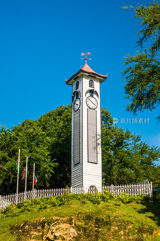 马来西亚Kinabalu市Atkinson Clock Tower